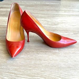 Reddish Ferragamo Pumps